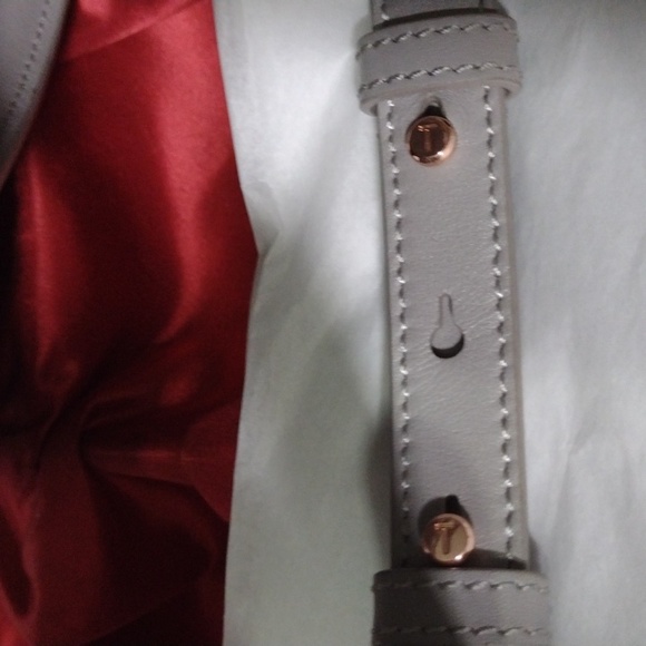 Ted Baker London Dove Grey Quilted Bow Bag 🛍️ NWT - Picture 7 of 11